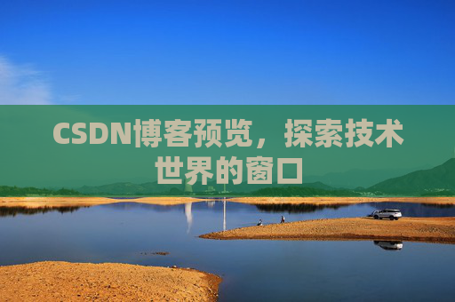 CSDN博客预览，探索技术世界的窗口